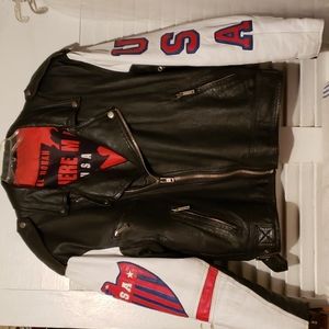 Vintage Michael Hoban Leather Coat